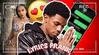 A BOOGIE - “24 Hours” | LYRIC PRANK ON BESTFRIEND 😍 **GOT FREAKY**