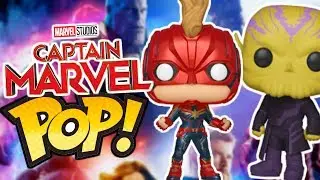 NUEVOS Funko POP de CAPITANA MARVEL ¡SON EPICOS!