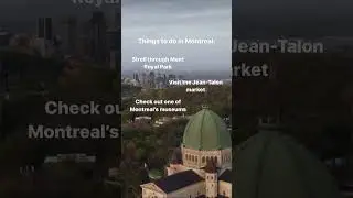 Things to do in Montreal! 📸 : @mtl.drone.view