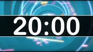 20 Minute Timer with Happy Upbeat Music for Kids! Countdown Timer, Chill Relaxing Instrumental