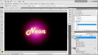 3D Retro, Golden & Neon Texts Action for Photoshop
