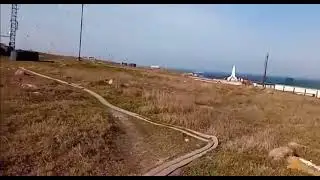 Footage moments before Russian warship Slava Class cruiser open fire on 13 Ukrainian soldiers #Russi