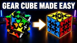 Easiest Tutorial on How to Solve a Gear Cube (2 Algorithms)