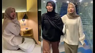 MOMEN NISSA SABYAN SAAT DI BANDARA MENUJU HOTEL DI MOJOKERTO
