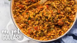 Easy ONE POT American Goulash | The Recipe Rebel