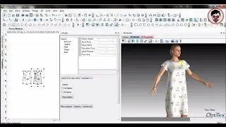 Optitex 3D Dress fit