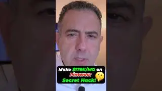 How We Make $179K/MO on Pinterest: Secret Hack!