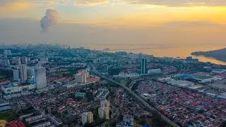 Bayan Baru morning footage | DJI Mavic Mini