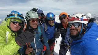 2024-08-04 Monte Bianco via normale francese dal Rifugio Tête Rousse