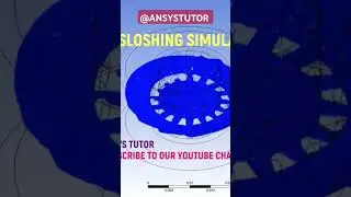 Sloshing Simulation, Ansys fluent CFD