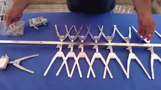 Digital terrestrial TV antenna tutorial: assemble your electronics antenna in just a few minutes.