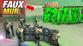 25 NUKE Pour Ce FAUX MUR Dans le COMICO - Gmod DarkRP