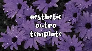 Aesthetic Outro Template No Text #outroyoutube #aestheticoutro