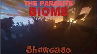 The Parasite BIOME in Minecraft Scape & Run Parasites is INSANE (Minecraft Mod Showcase)