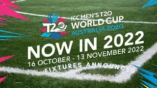 ICC MEN'S T20 WORLDCUP 2022 Schedule II T20 worldcup  Fixture II T20 worldcup in Australia