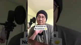 Singing without autotune 😬