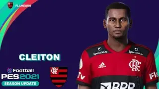 CLEITON PES 2021 (FLAMENGO) EFOOTBALL COMO FAZER