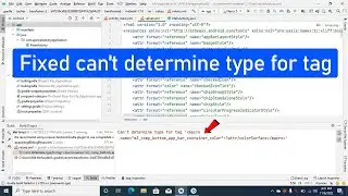 Can't determine type for tag macro name in android studio
