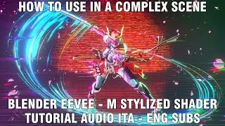 How to use - M stylized shader - Blender Eevee Tutorial