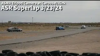 Morning Practice Session @ ASR Superlap 3/23/24 - Random Cars all on track together