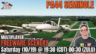 LIVE | MSFS | GA Flight | Northeast USA | KJFK-KISP-KBID-KACK-KCQX | PA44 | Real GA Pilot