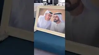 Sheikh Mohammed Bin Rashid Al Maktoum And Sheikh Mohammed Bin Zayed Oil Painting 