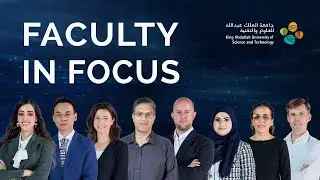 Introducing KAUST Faculty in Focus - Fall 2022