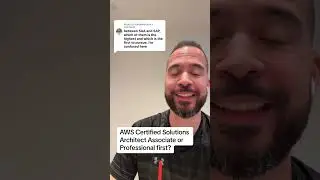 AWS Certified Solutions Architect Associate or Professional first?