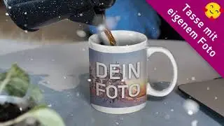 Tasse mit eigenem Foto 📸☕💙
