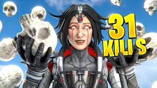 31 kills Horizon WORLD RECORD! - Apex Legends