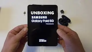 GALAXY FOLD 5G - UNBOXING 4K