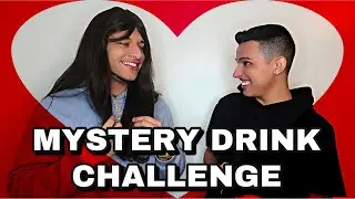 HE DRANK WHAT?! 🤮 | SIBLING MYSTERY DRINK CHALLENGE 🍾