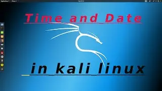How to change time and date in kali linux 2019.4 | urdu/hindi