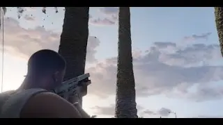 Gta V | Bölüm-1 | Çıplaklar Kampında Çatışma ve Map'in En Yüksek Noktasına Yolculuk