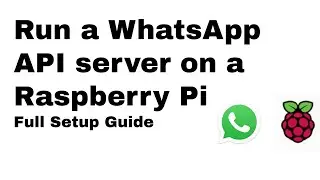 HOW TO: Turn Your Raspberry Pi into a selfhosted whatsapp api server.