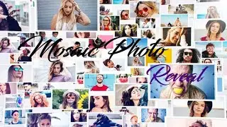 10 Best Mosaic Photo Reveal After Effect templates