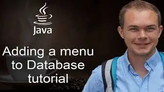 Java PostgreSQL Database - 07 Adding a menu so user can list