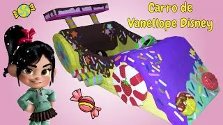 DIY Carro de Vanellope | Como hacer el carro de dulces de Vanellope Tutorial
