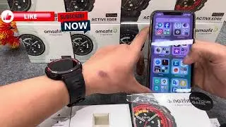 How to connect Amazfit  Active Edge
