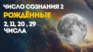 Число сознания 2 - люди, рожденные 2, 11, 20, 29 числа