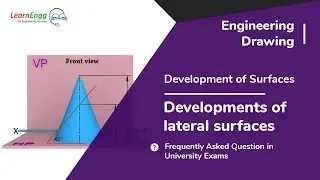 Development of Lateral Surfaces | Engineering Drawing | Learn Engg