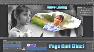 Photoshop Page Curl Effect photoshop video editing tutorial - Page Turn Effect Tutorial