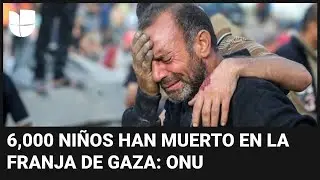 Guerra entre Israel y Hamas deja más de 15,000 civiles muertos en Gaza, según la ONU