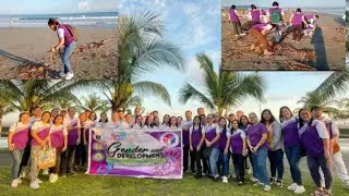 Clean up drive sa Lingayen beach