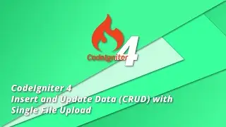 CodeIgniter 4 Tutorial - How to Insert Data with Single File Upload