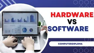 Lec.14 - ICT-What is Hardware & Software || Hardware vs Software in Hindi/Urdu #ict #computerdiploma