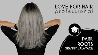 ACADEMY - EXPERTS - Dark Roots Granny Balayage