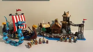 LEGO Viking Village and Ship | 21343 & 31132