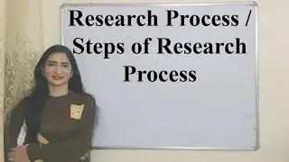 Research Process / Steps of Research Process