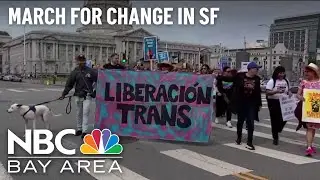 San Francisco Rally Protests Anti-Trans and Anti-Drag Laws